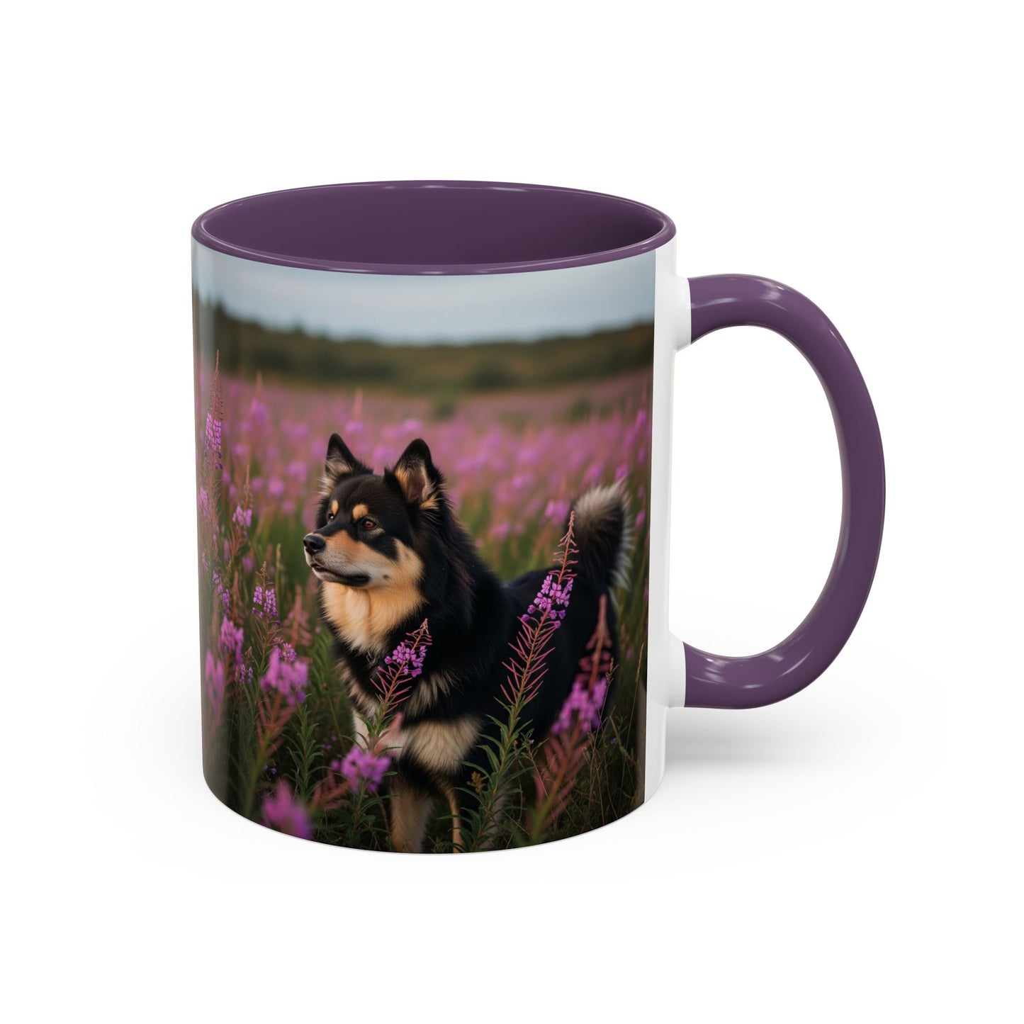Taza de café con diseño de pastor lapón: el regalo perfecto para los amantes de los perros.