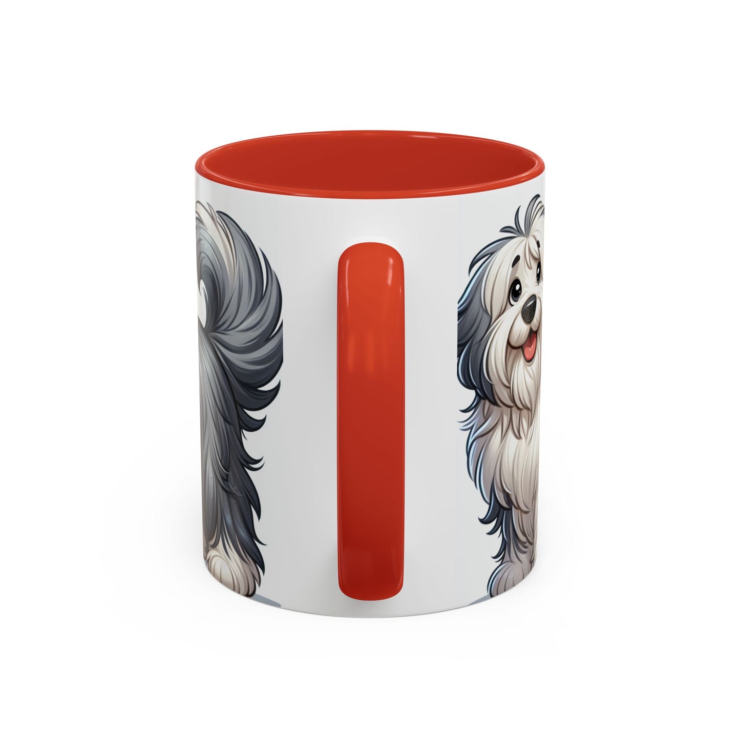 Mug à café à motif de bobtail - Cadeau idéal pour les amoureux des chiens