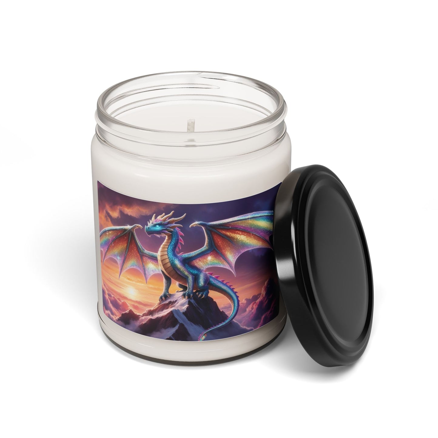 Rainbow Dragon- Scented Soy Candle, 9oz