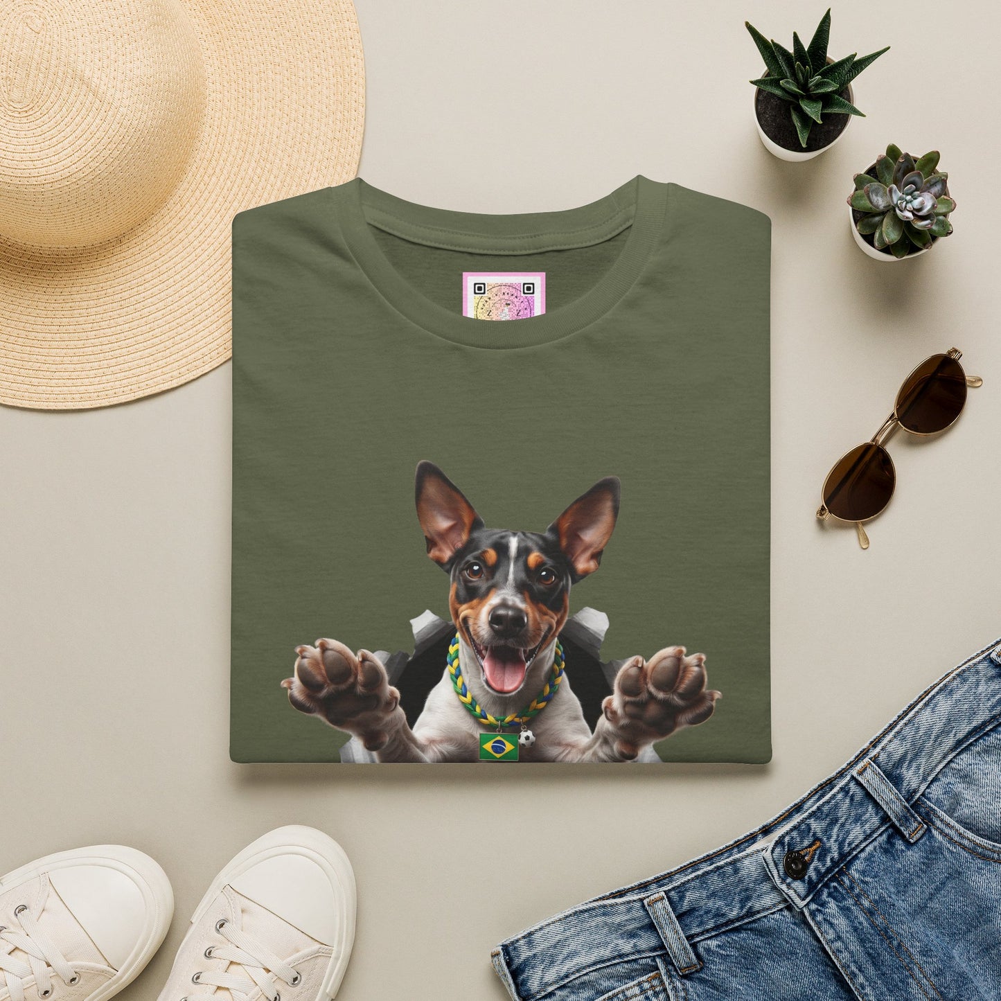 Brasilian Terrier Tee Shirt