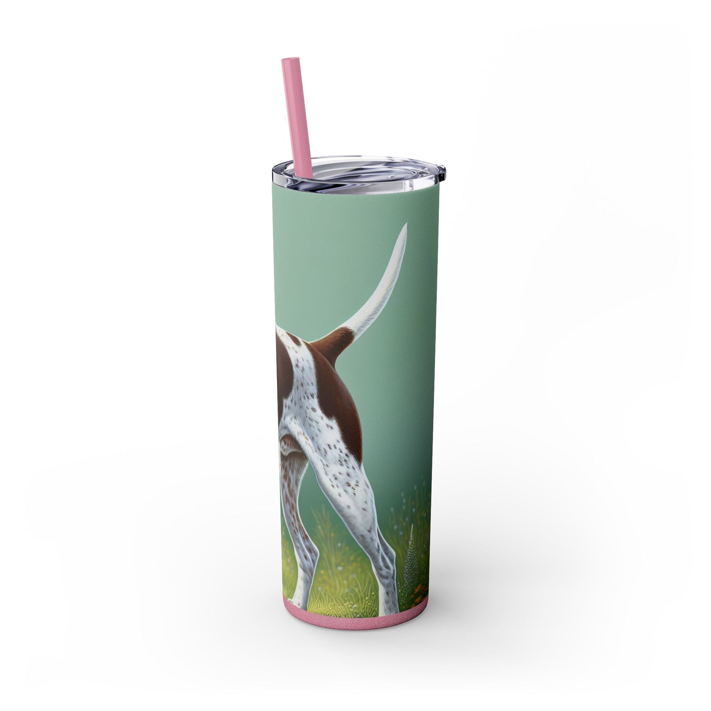 Pointer Skinny Tumbler with Straw, 20oz