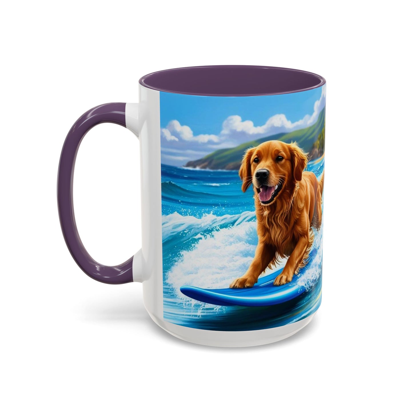 Taza de café con detalles de Surf Dogs: el regalo perfecto para los amantes de los perros