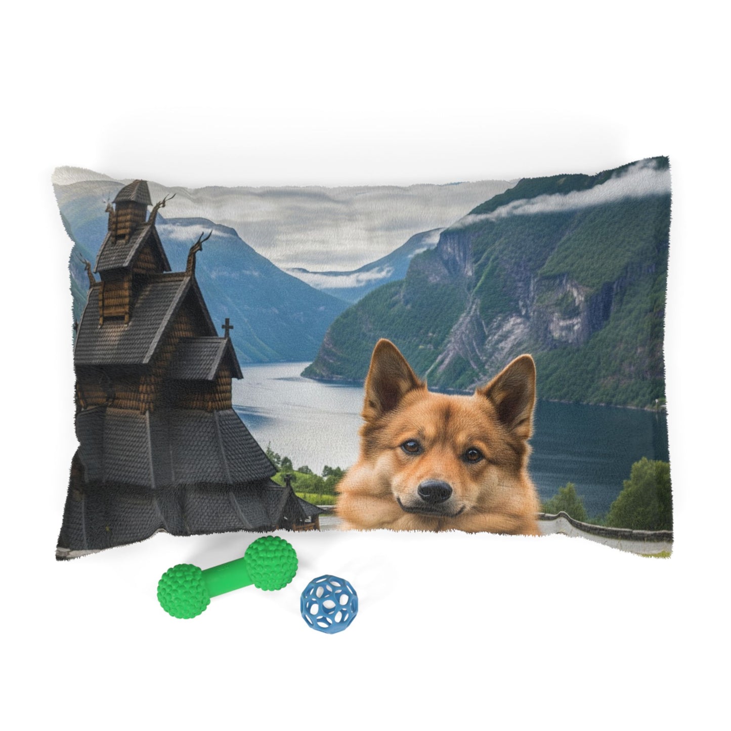 Norwegian Buhund Pet Bed