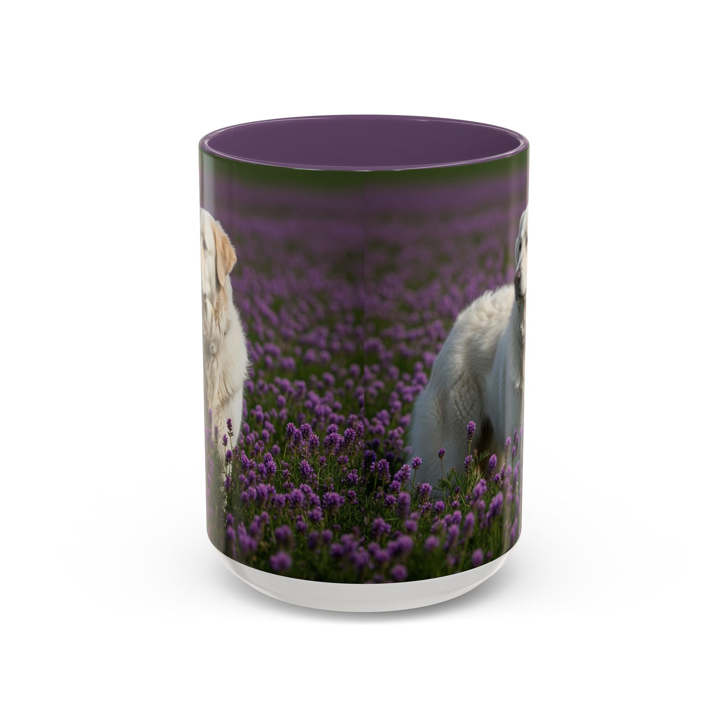 Taza de café con acento Kuvasz: regalo perfecto para los amantes de los perros