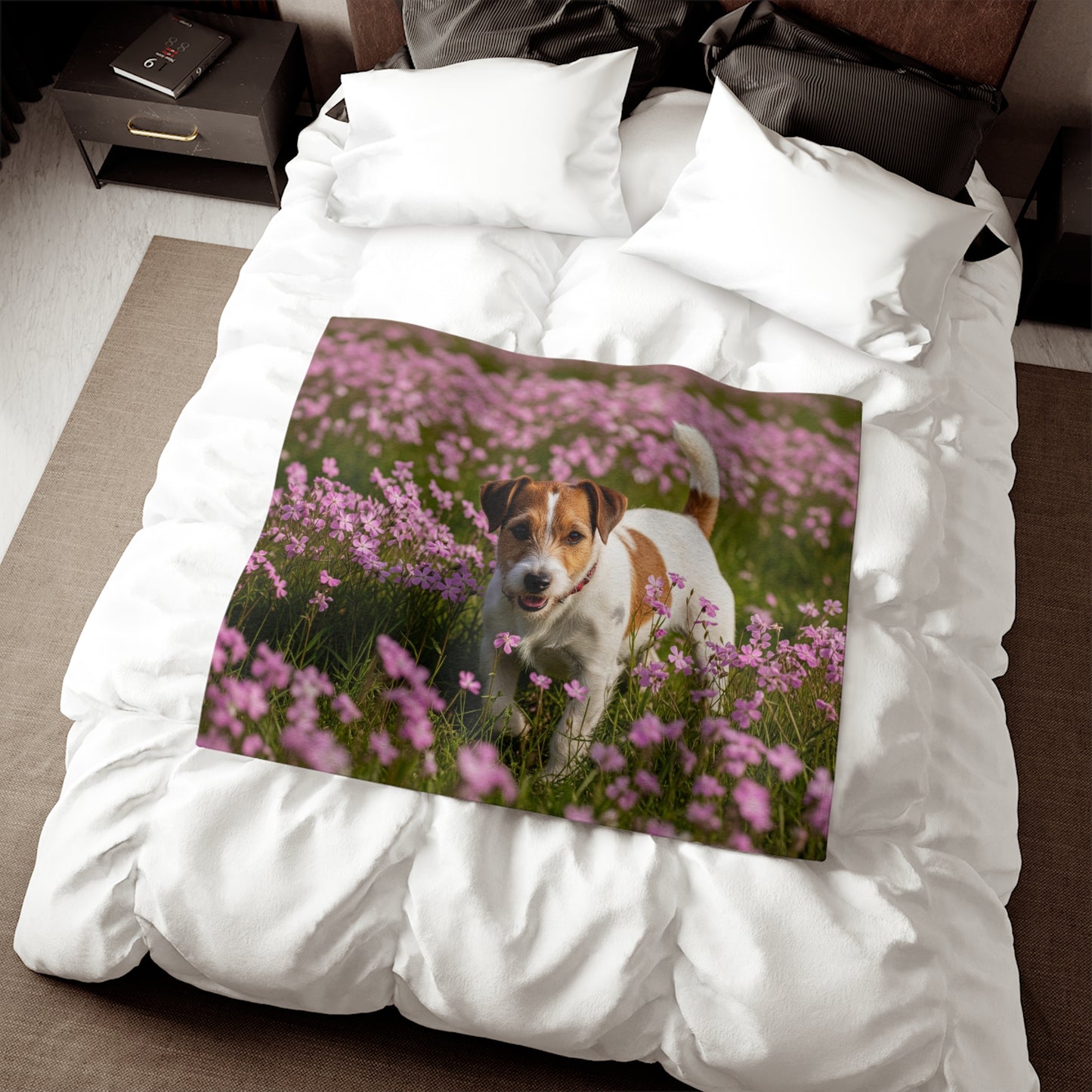 Parson Russell Terrier Sweatshirt Blanket