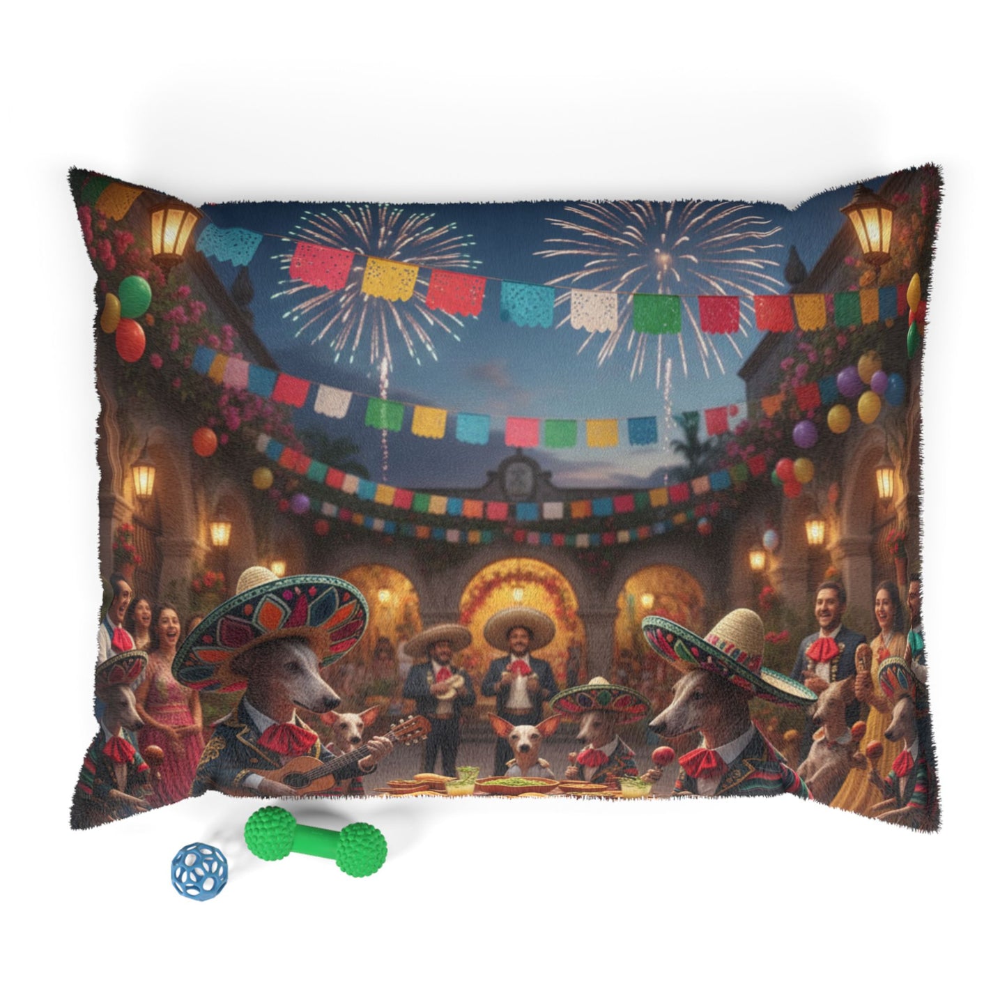 Cinco de Mayo Fiesta Pet Bed
