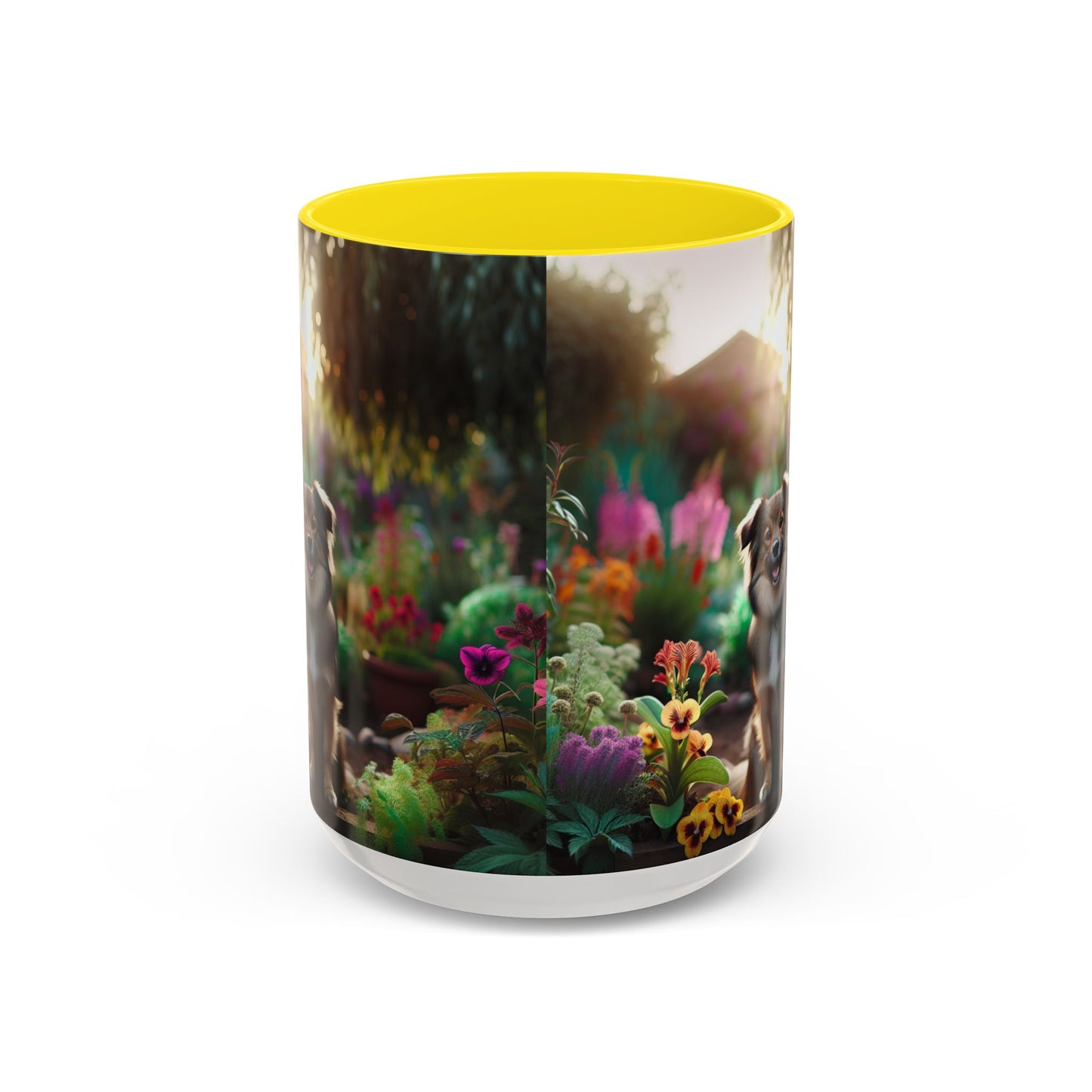 Taza de café con orquídea inca peruana: el regalo perfecto para los amantes de los perros.