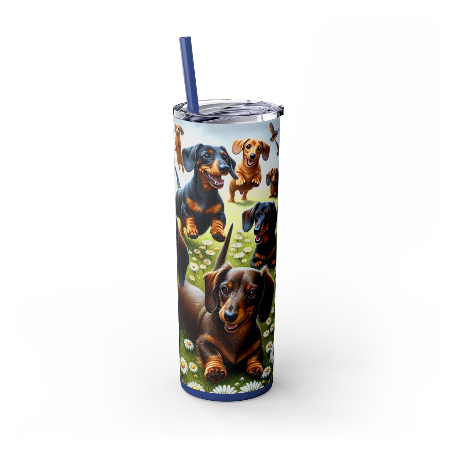 Dachshund with Straw, 20oz