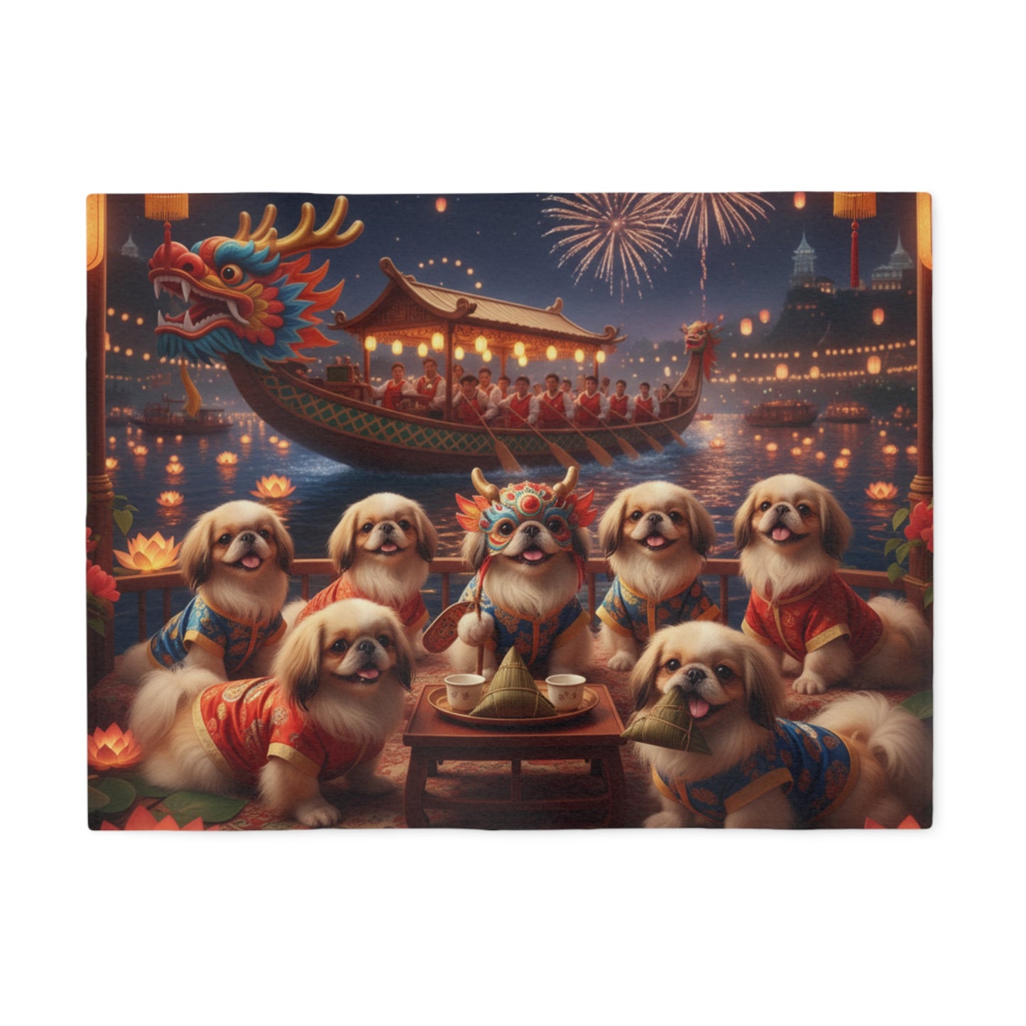 Pekingese Blanket