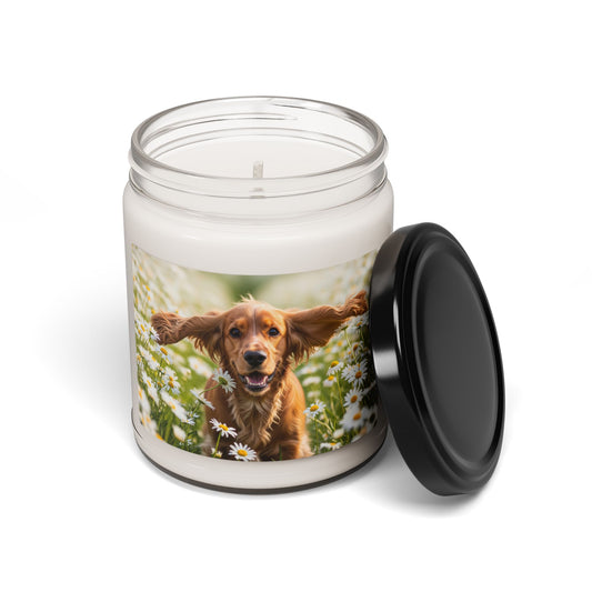 English Cocker Spaniel- Scented Soy Candle, 9oz
