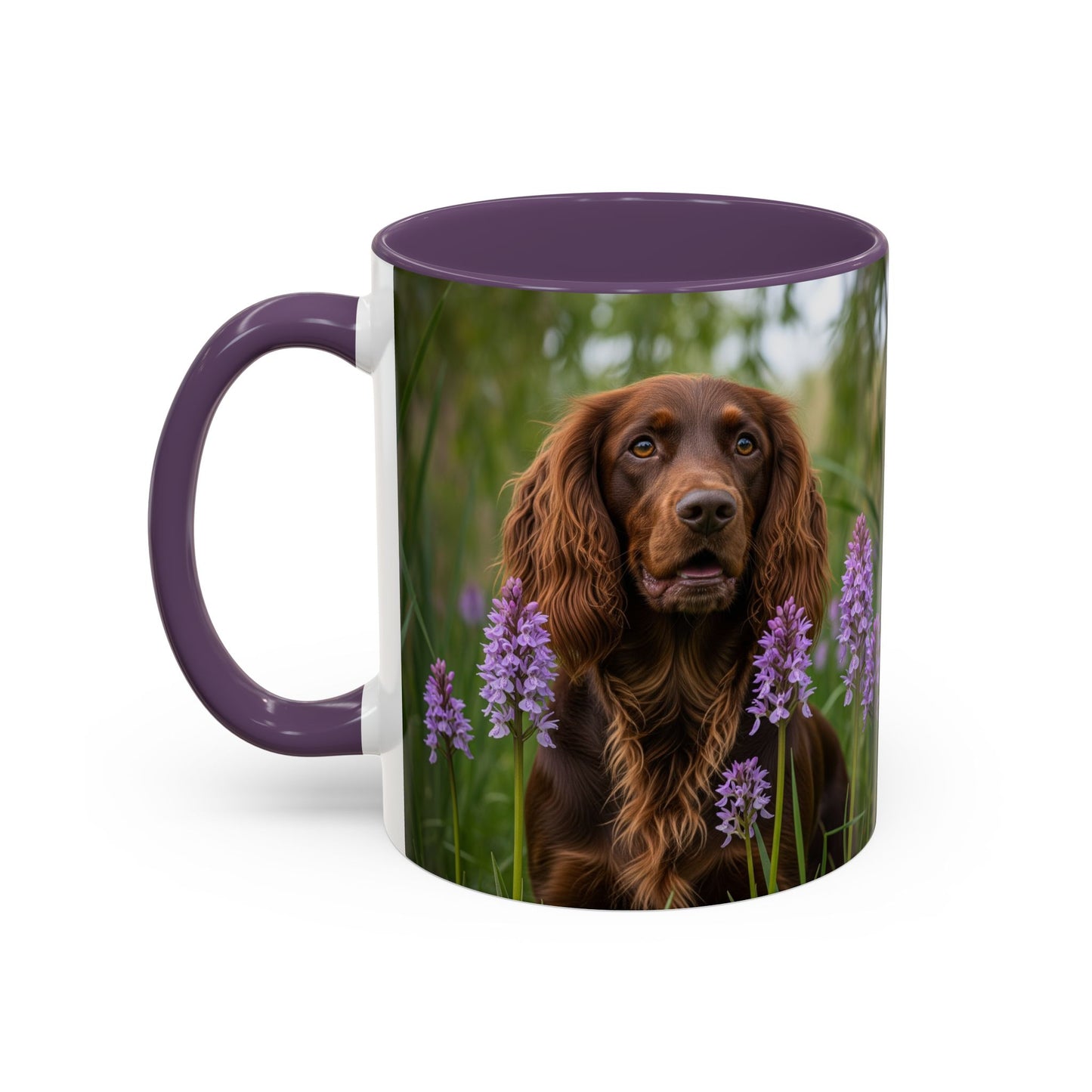Mug à café à motif épagneul Pont-Audemer - Cadeau idéal pour les amoureux des chiens