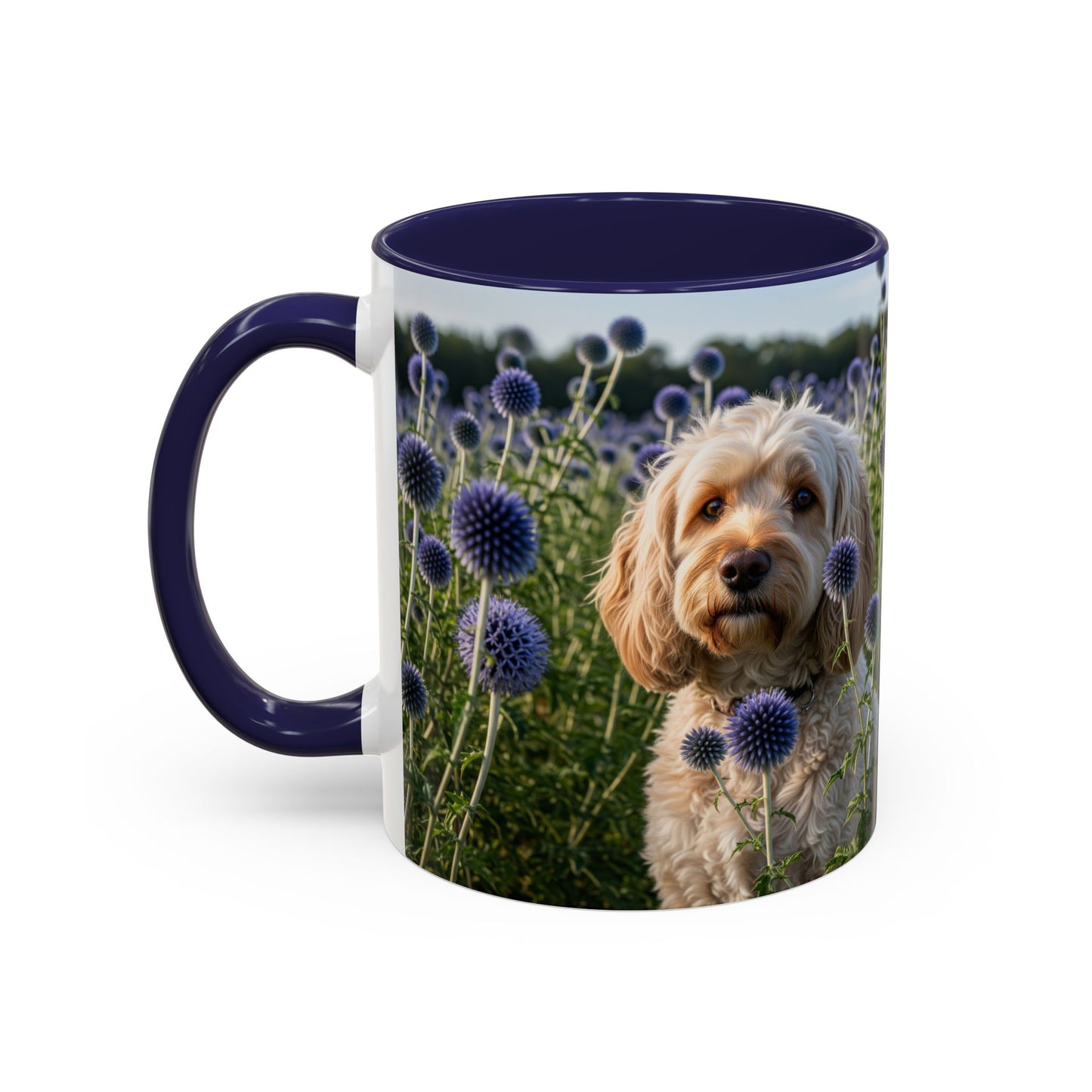 Spoodle Accent Coffee Mug - Perfect Gift for Dog Lovers