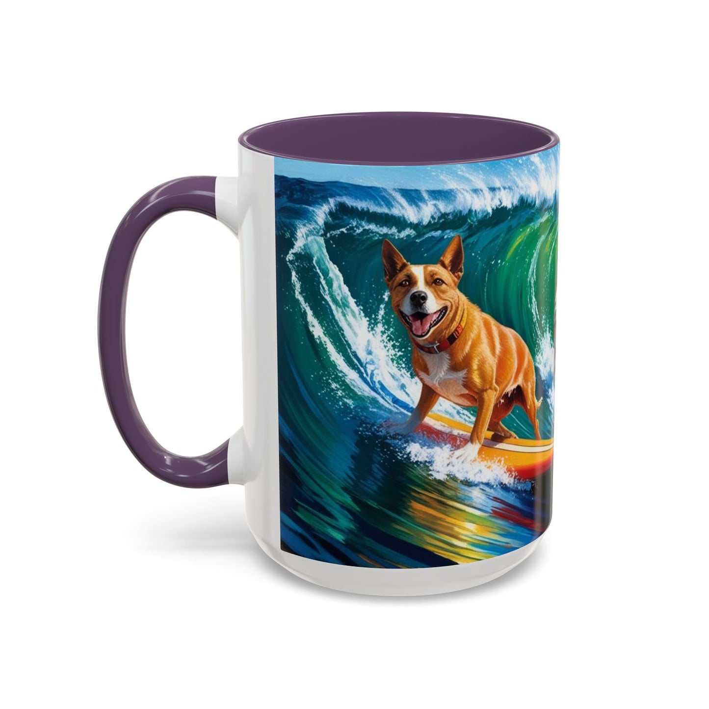 Taza de café con detalles de Surf Dogs: el regalo perfecto para los amantes de los perros
