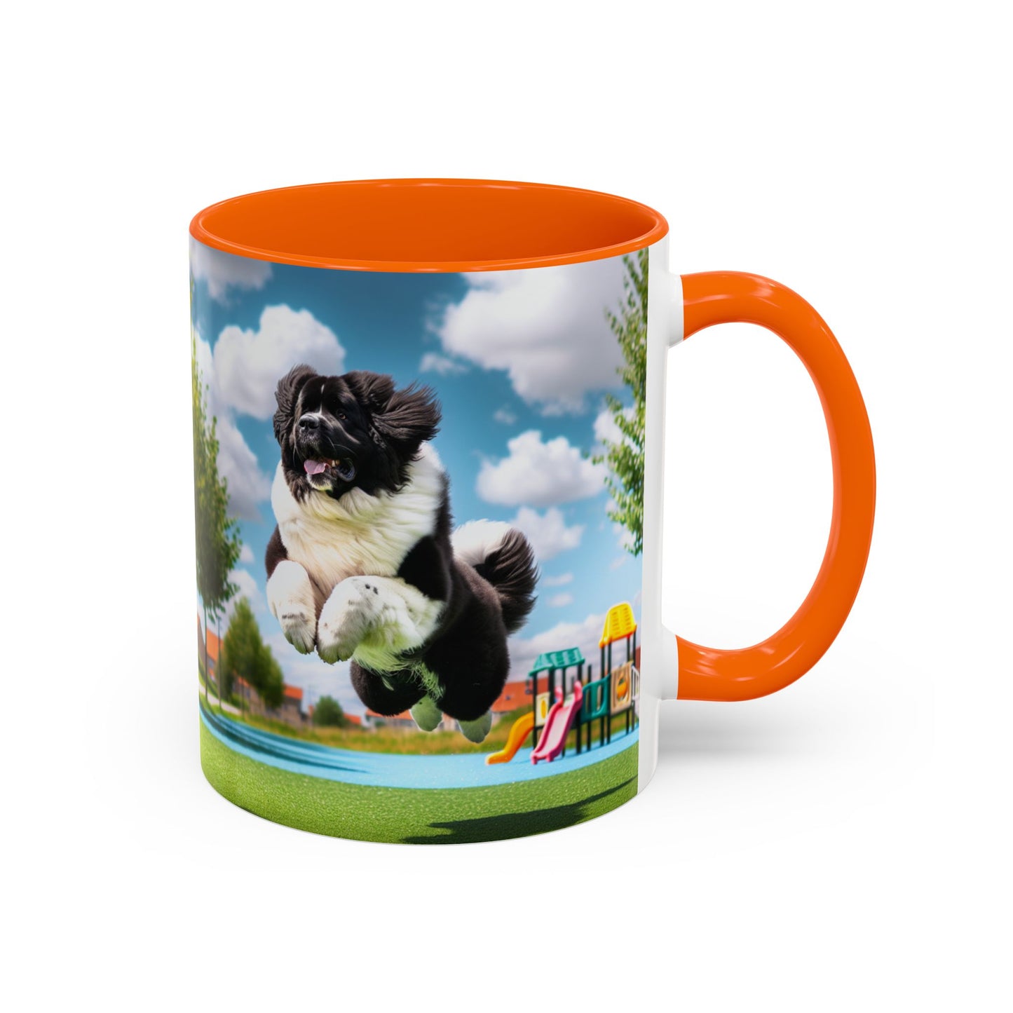 Taza de café con acento Landseer: el regalo perfecto para los amantes de los perros