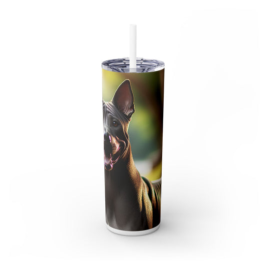 Thai Ridgeback Tumbler with Straw, 20oz