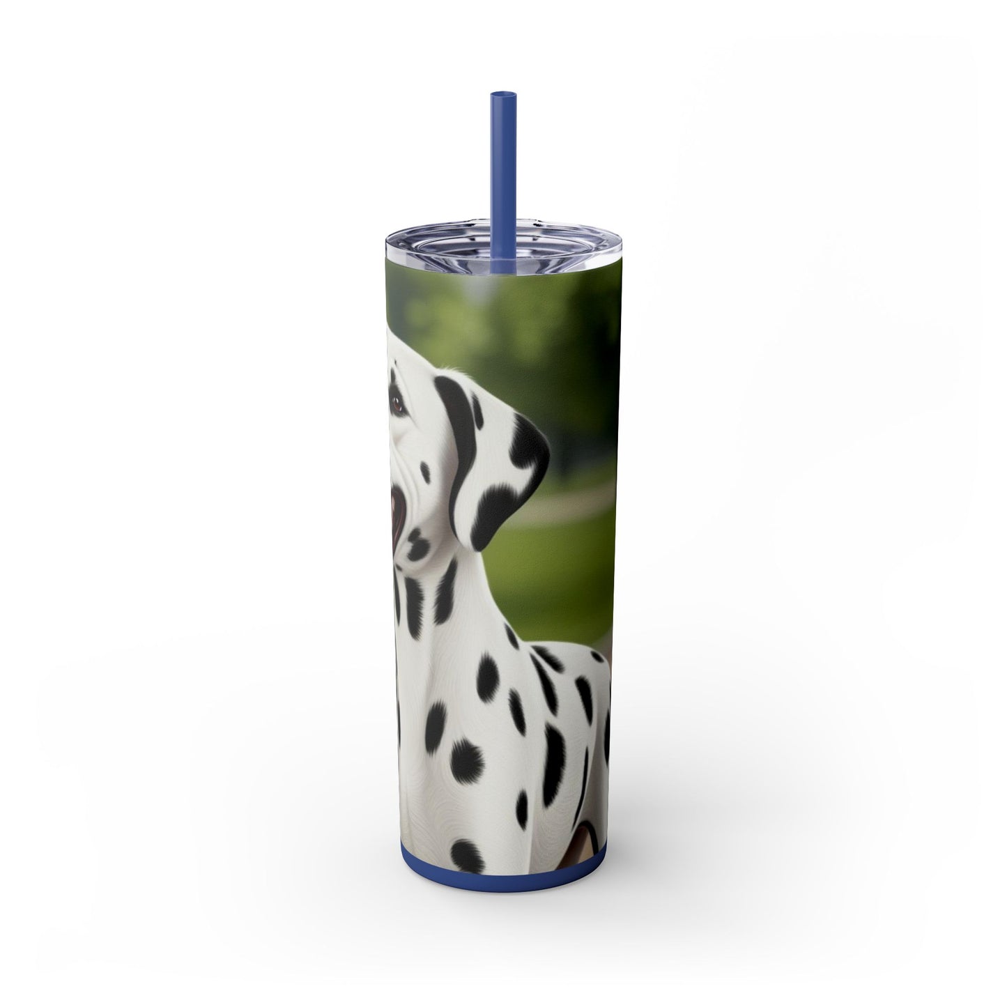 Skinny Tumbler with Straw – 20 oz Stainless Steel Cup