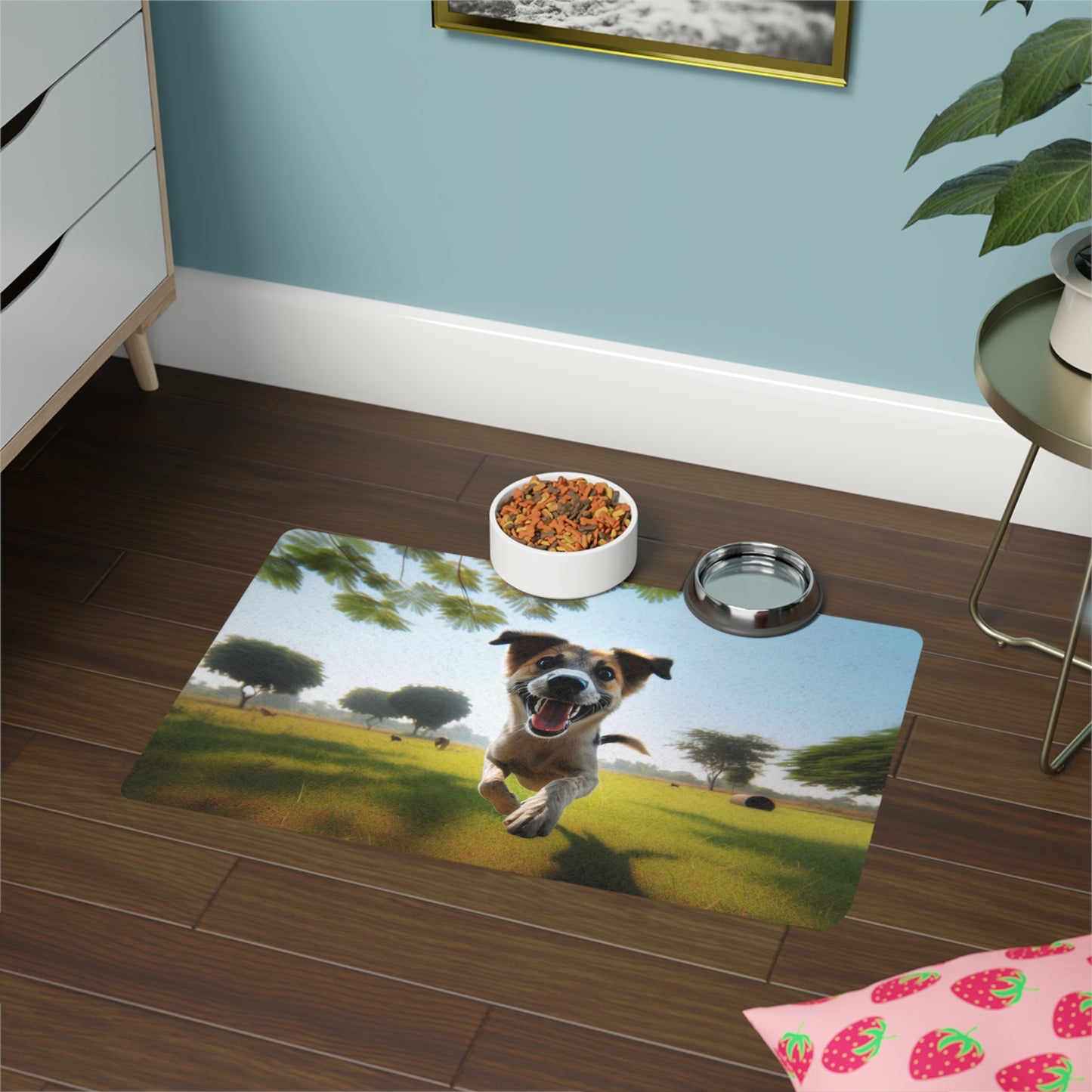 Pet Food Mat (12x18) - Indian Pariah Dog