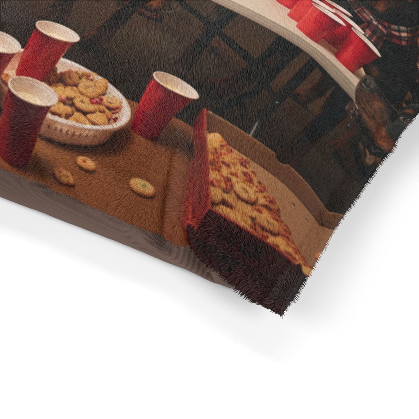 Rottweiler Holiday Party Pet Bed