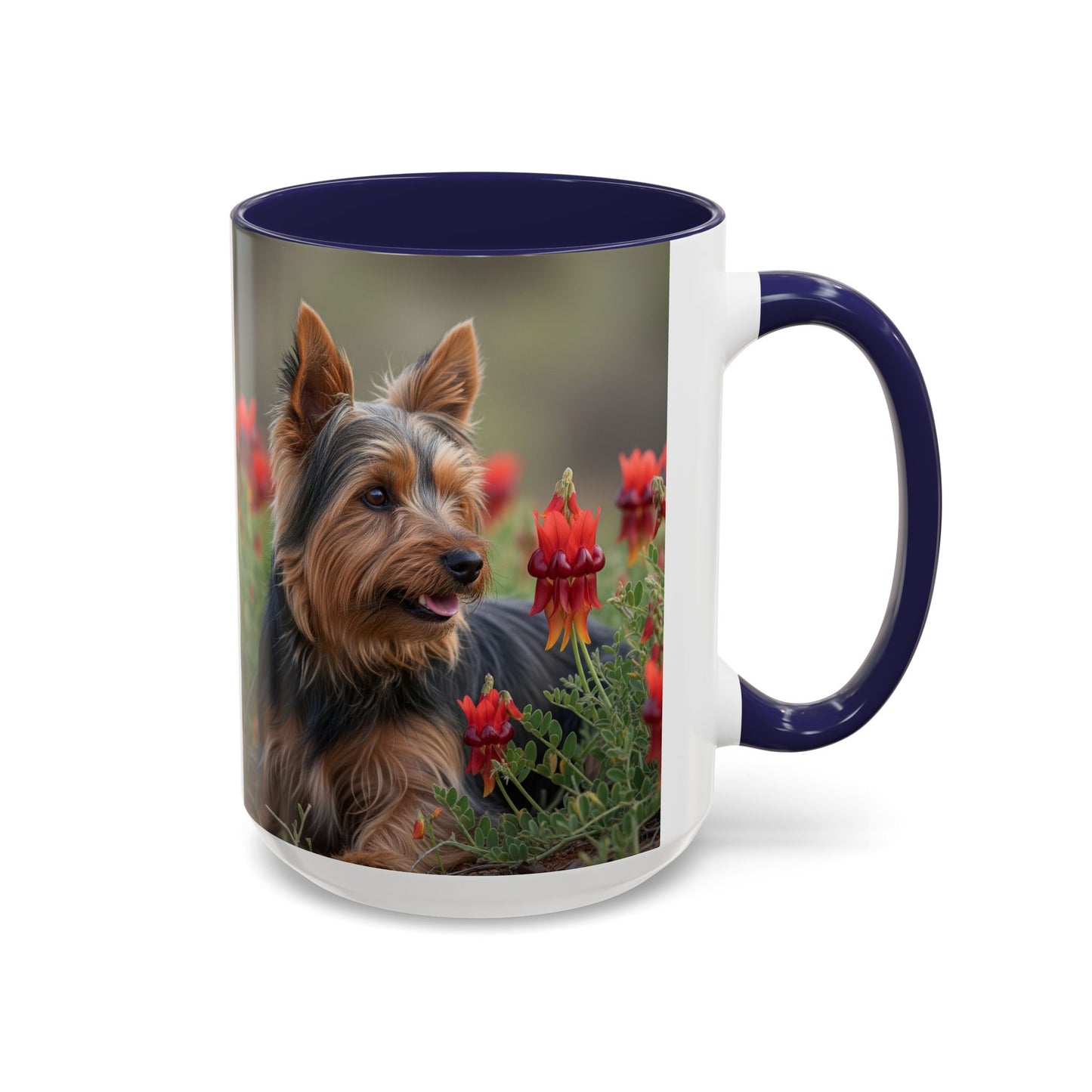 Taza con detalles de Silky Terrier: el regalo perfecto para los amantes de los perros
