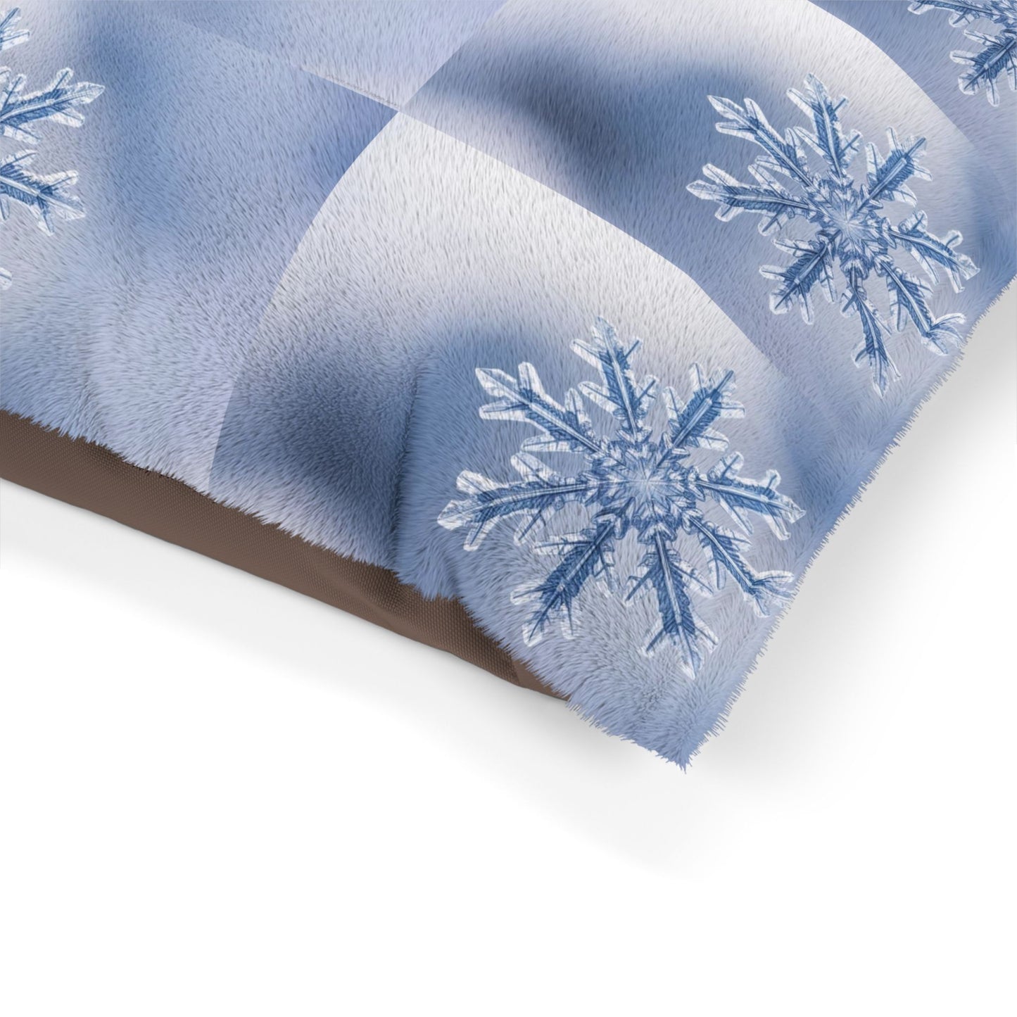 Snowflakes Pet Bed