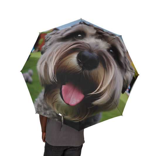 Schnoodle Semi-Automatic Foldable Umbrella