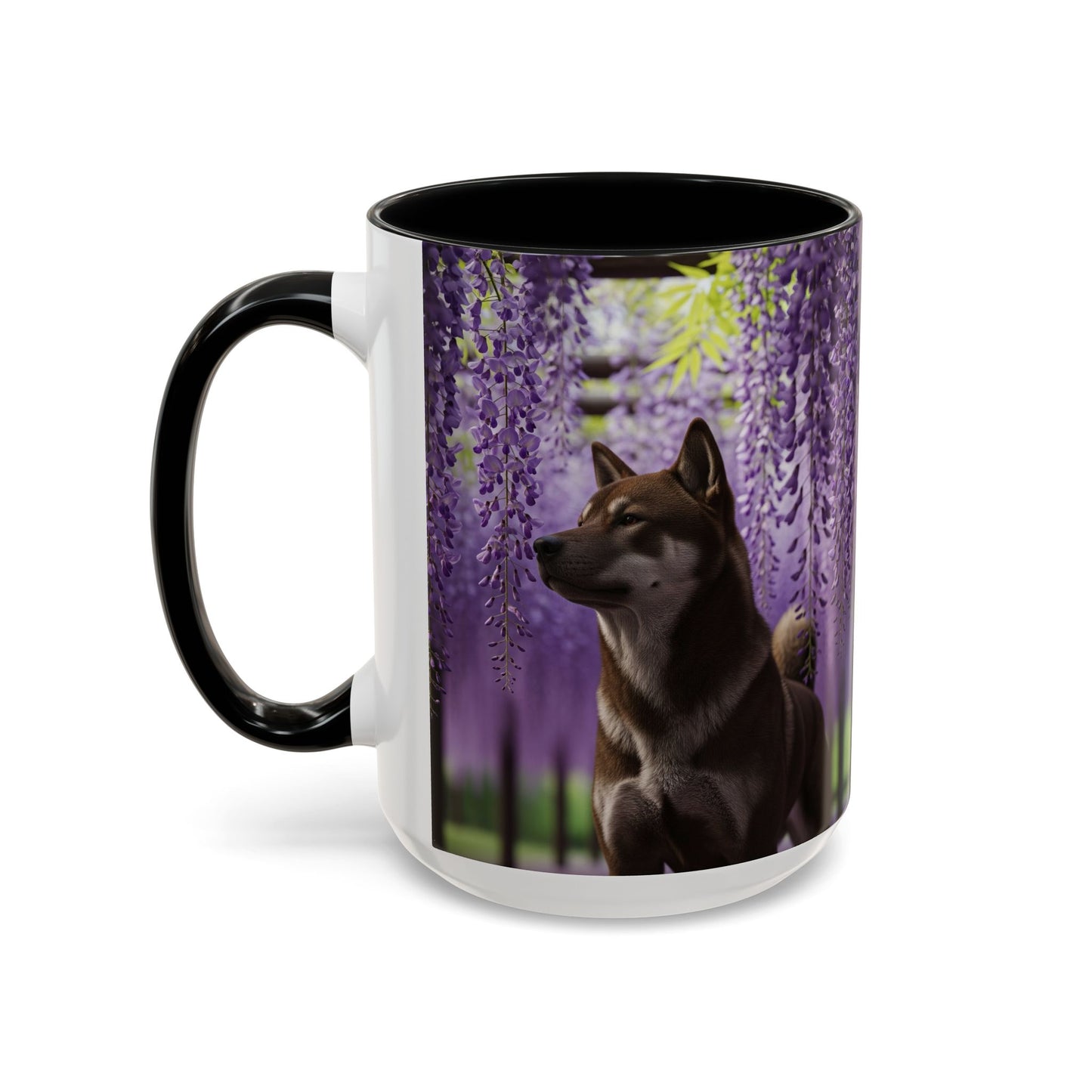 Mug à café Shikoku Accent - Cadeau idéal pour les amoureux des chiens