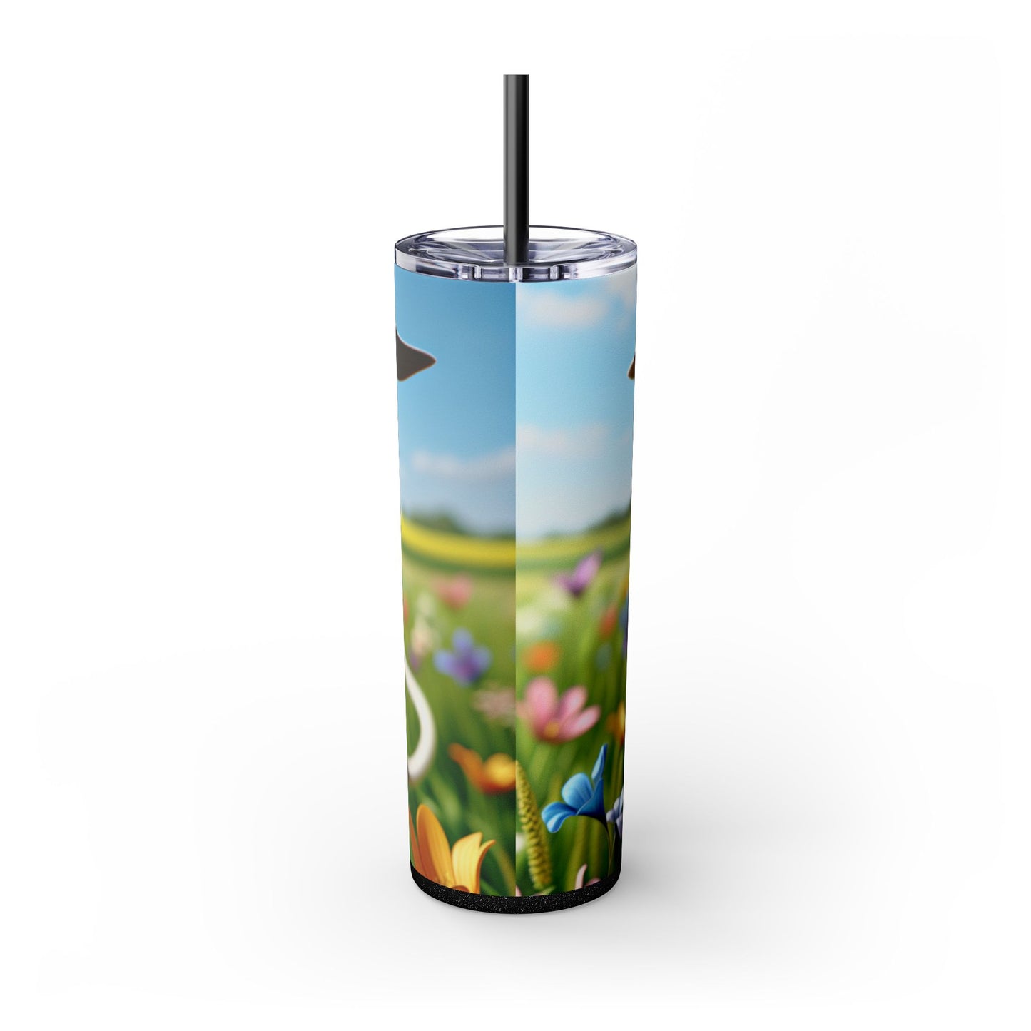 Whippet Skinny Tumbler with Straw, 20oz