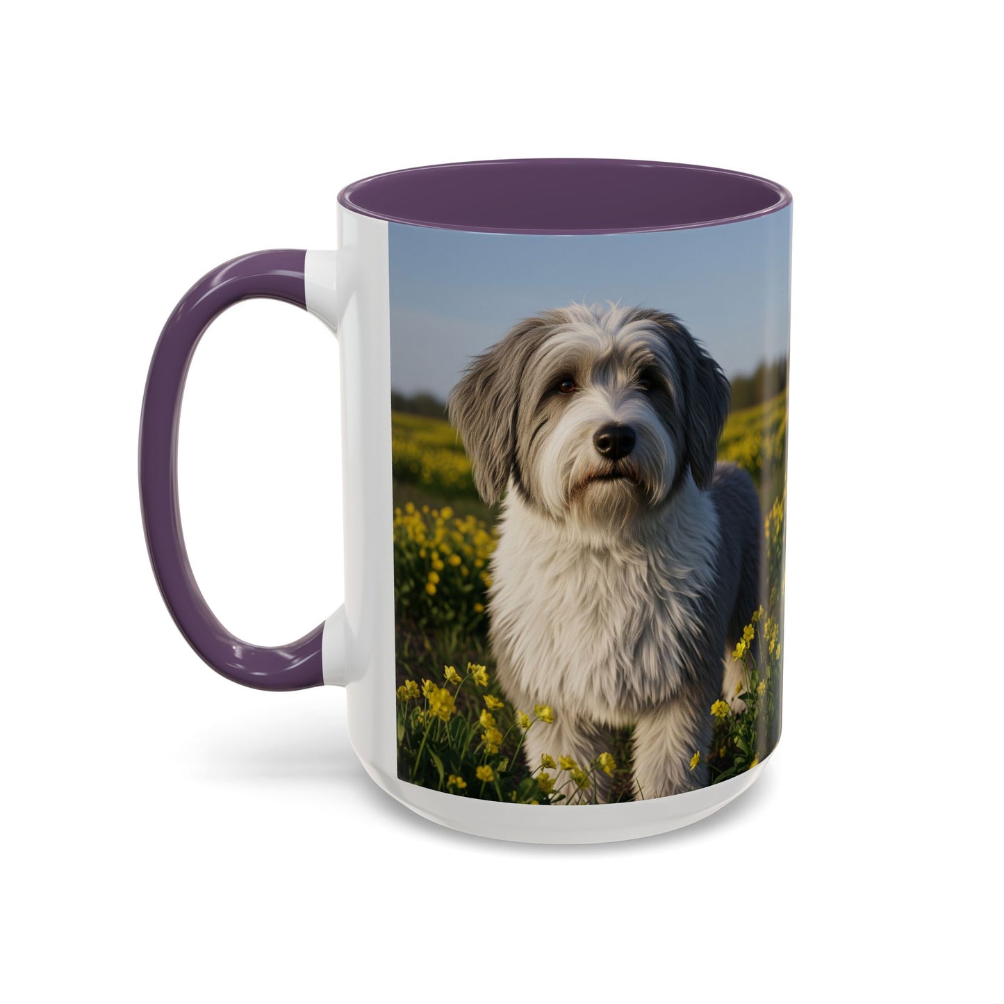 Taza de café con diseño de perro pastor polaco de las tierras bajas: el regalo perfecto para los amantes de los perros.
