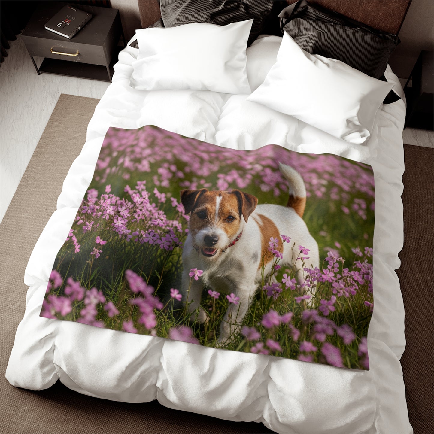 Parson Russell Terrier Sweatshirt Blanket