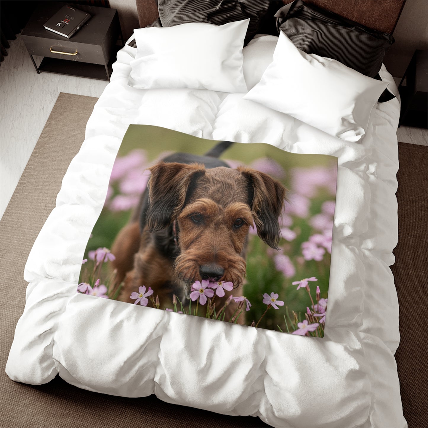 Cesky Terrier Sweatshirt Blanket