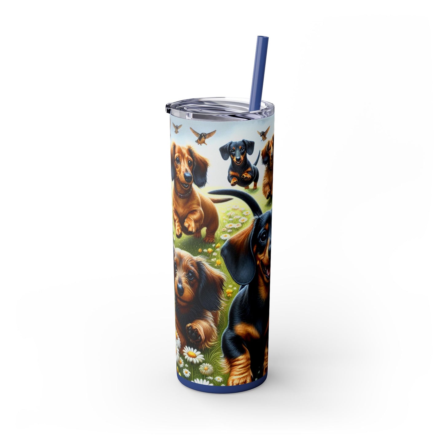 Dachshund with Straw, 20oz