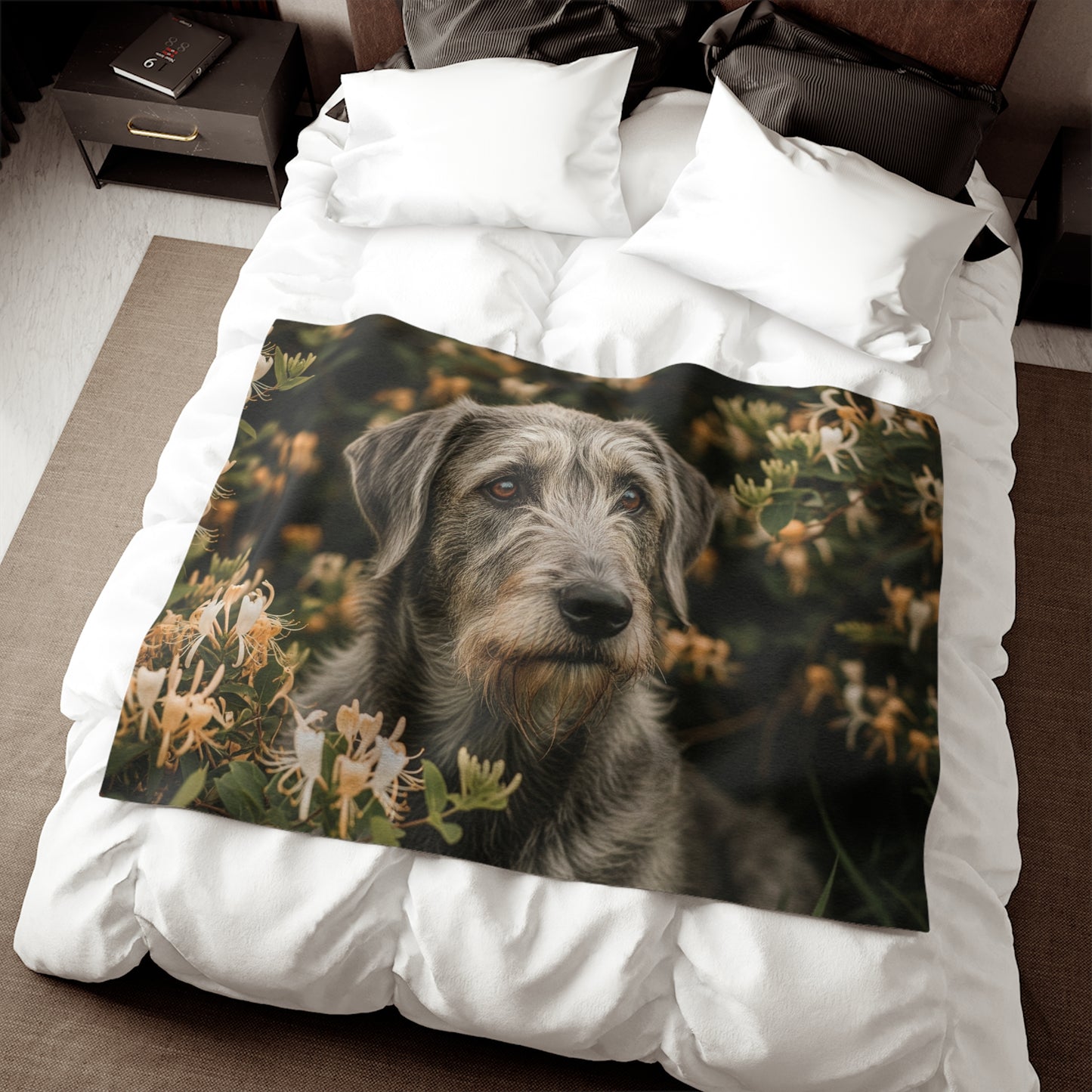 Otterhound Sweatshirt Blanket