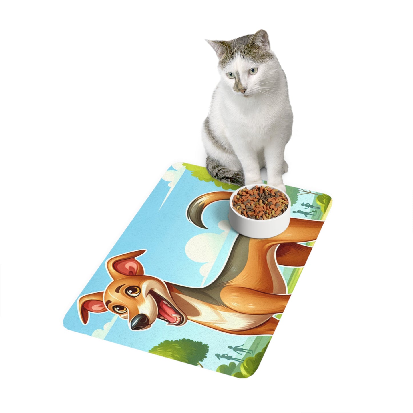 Pet Food Mat (12x18) - Azawakh