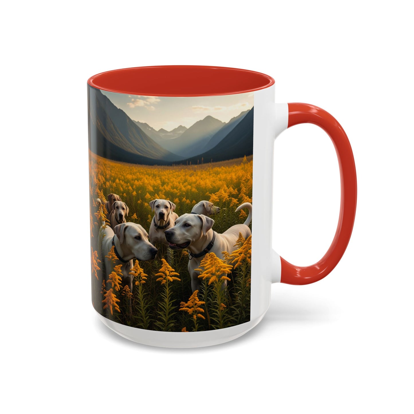 Taza de café con detalles de Mountain Cur: el regalo perfecto para los amantes de los perros