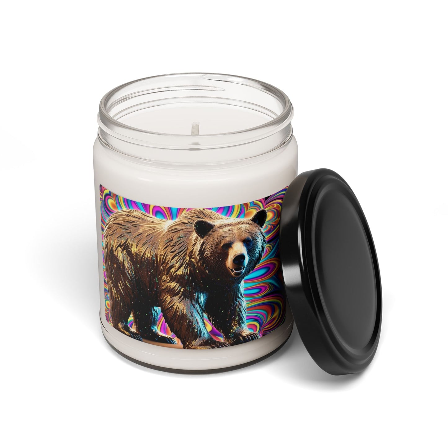 Psychedelic Grizzly- Scented Soy Candle, 9oz