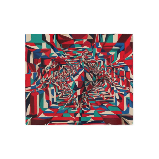 Optical Illusion Sweatshirt Blanket