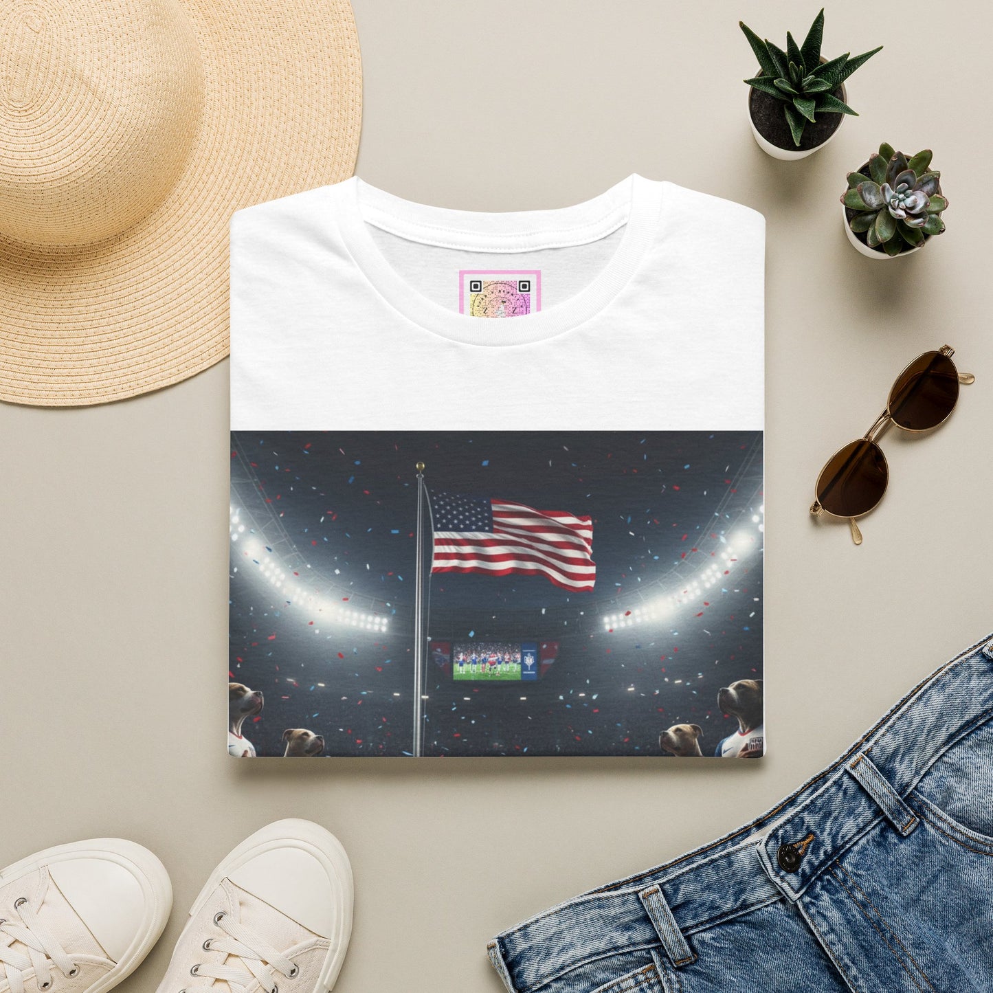 American Flag Championship T‑Shirt