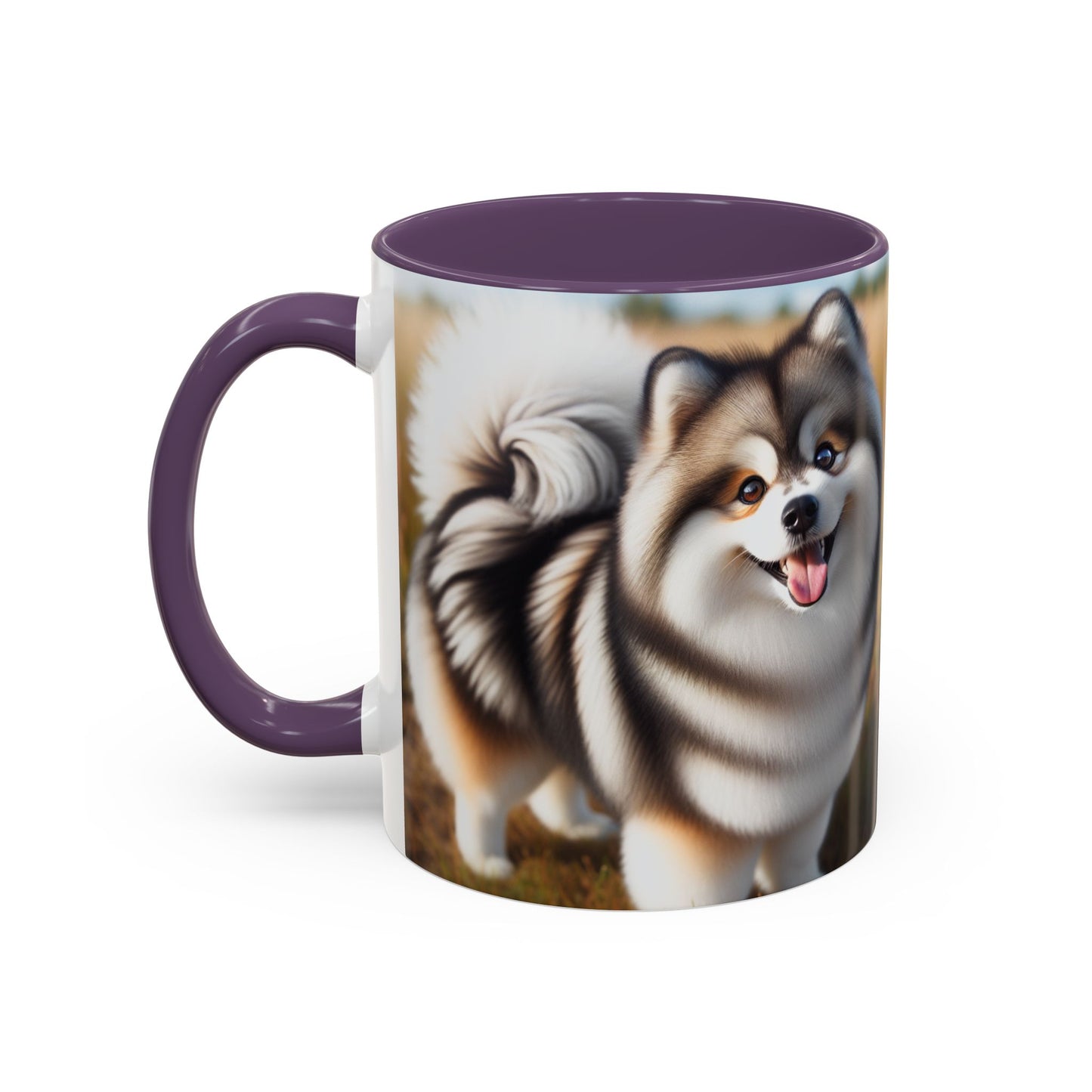 Taza de café con detalles de Pomsky: el regalo perfecto para los amantes de los perros