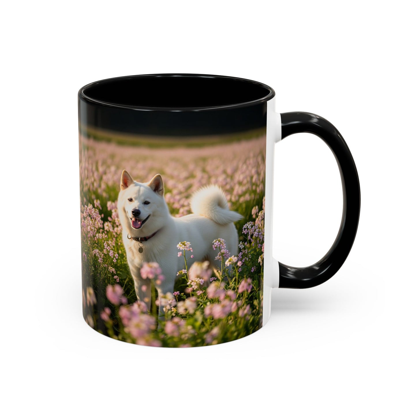 Mug Kishu Ken Accent Coffee - Cadeau idéal pour les amoureux des chiens