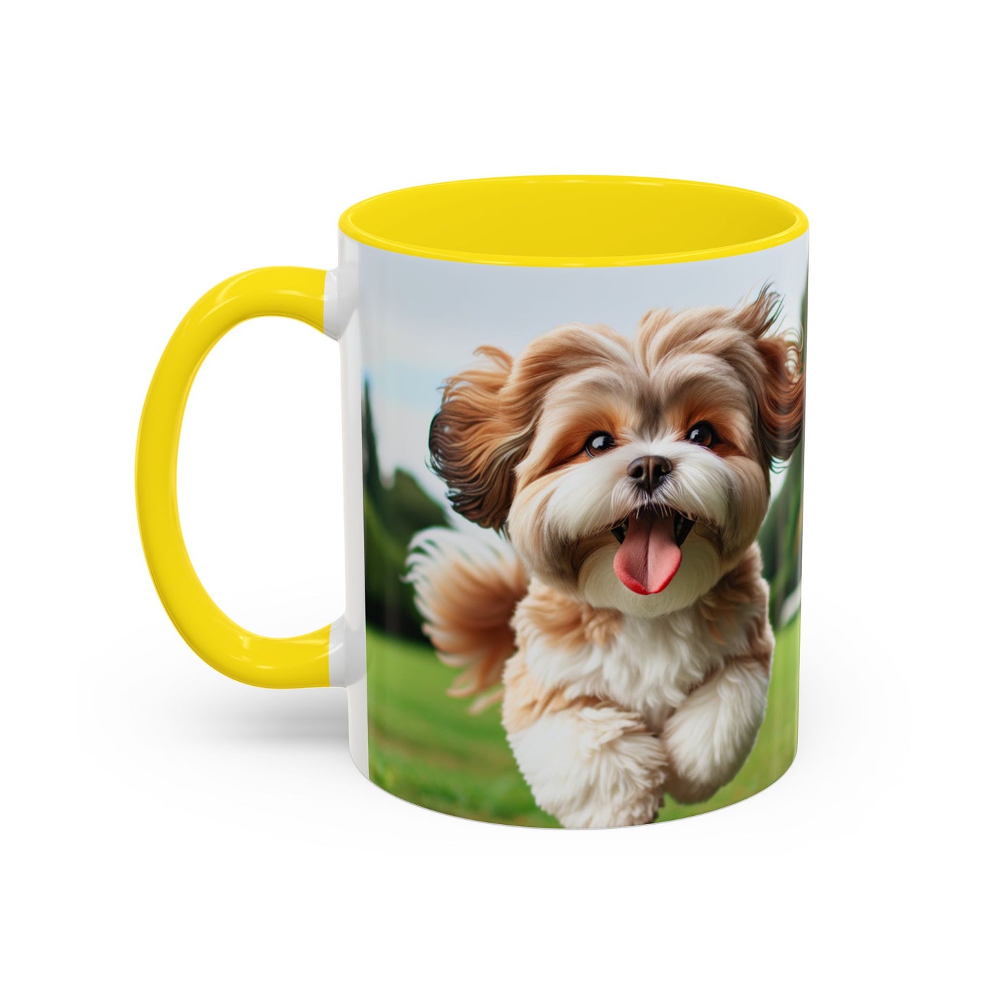 Taza con detalles de Lhasalier: el regalo perfecto para los amantes de los perros
