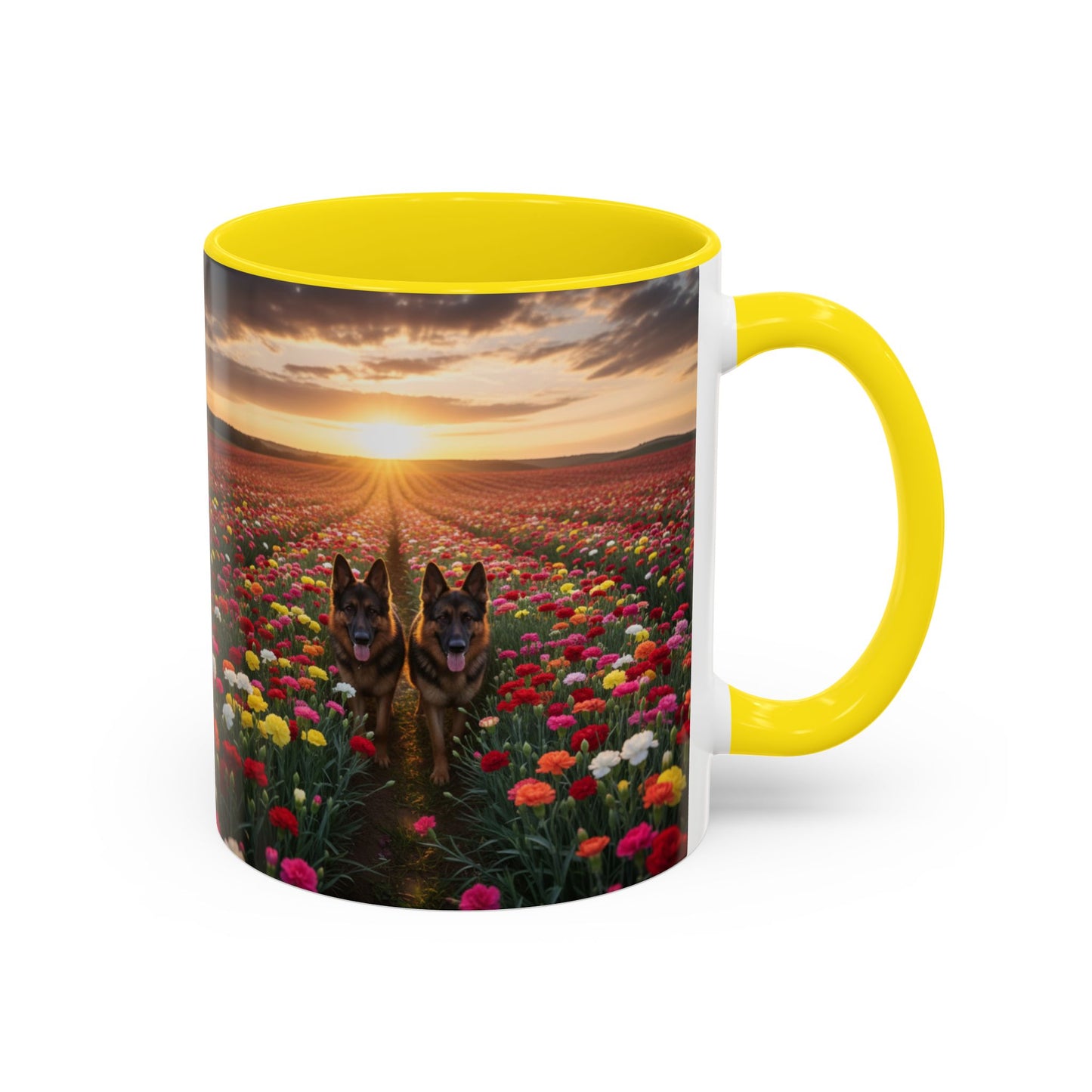 Taza de café con detalles de pastor alemán: el regalo perfecto para los amantes de los perros