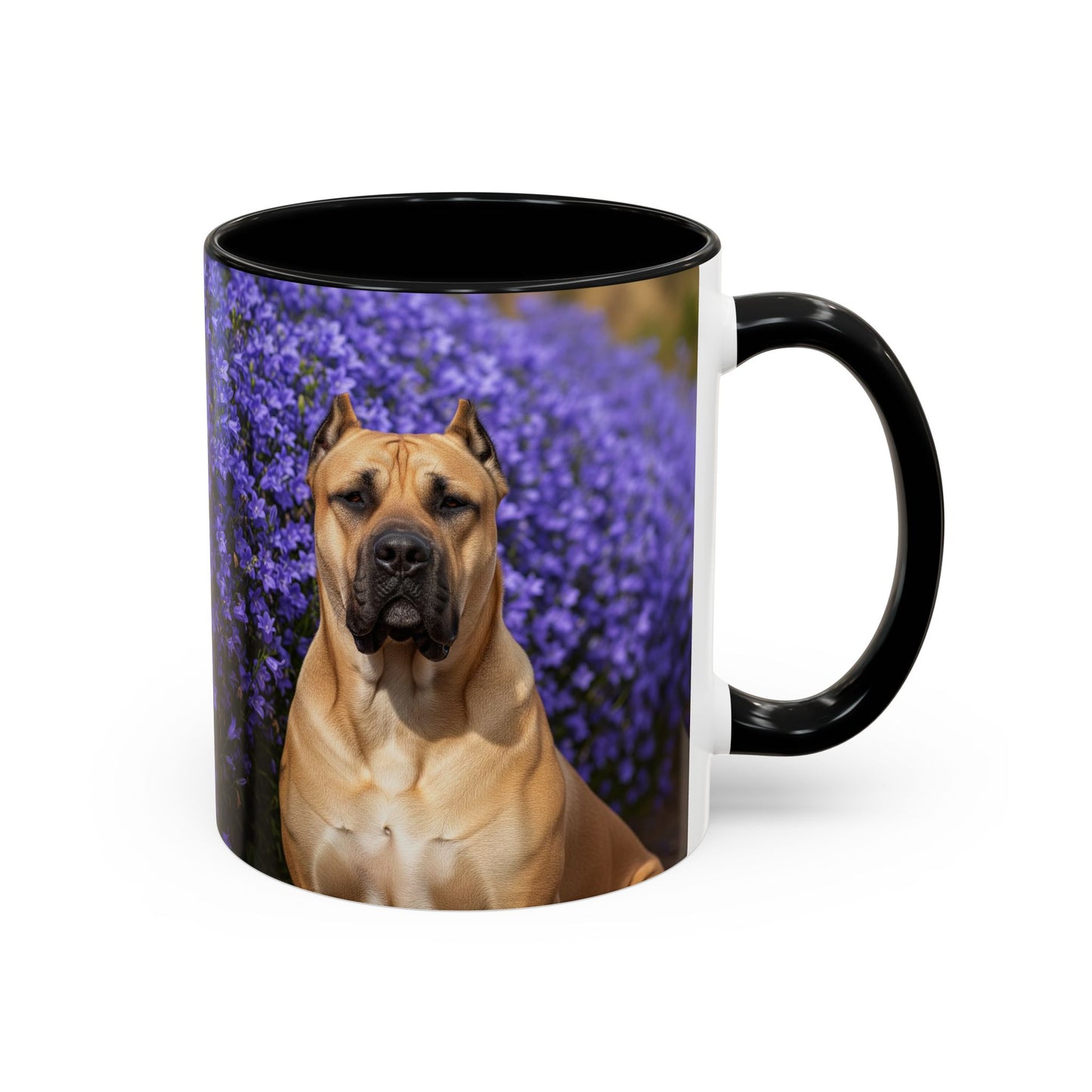 Taza con detalles de Presa Canario: el regalo perfecto para los amantes de los perros