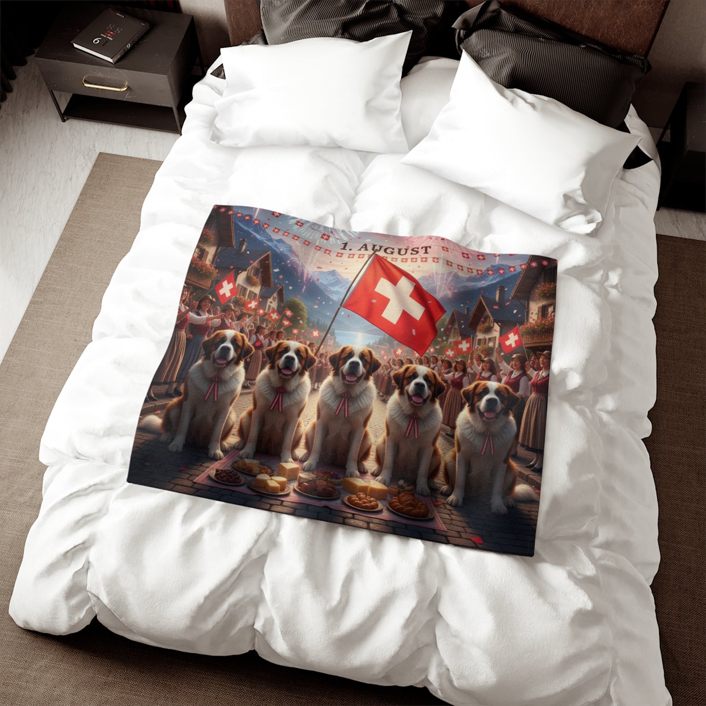 Saint Bernard Blanket