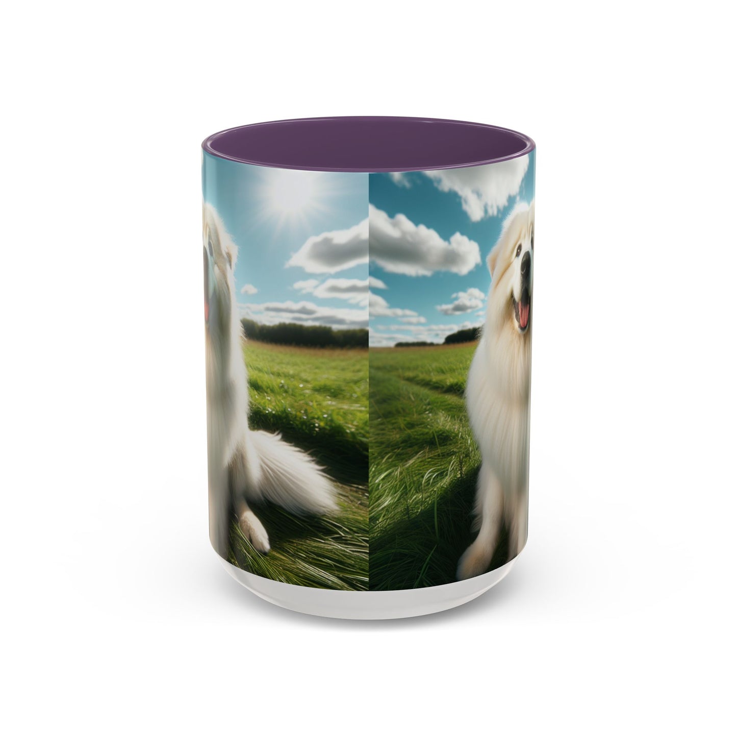 Mug à café à motif de berger de Maremme - Le cadeau idéal pour les amoureux des chiens