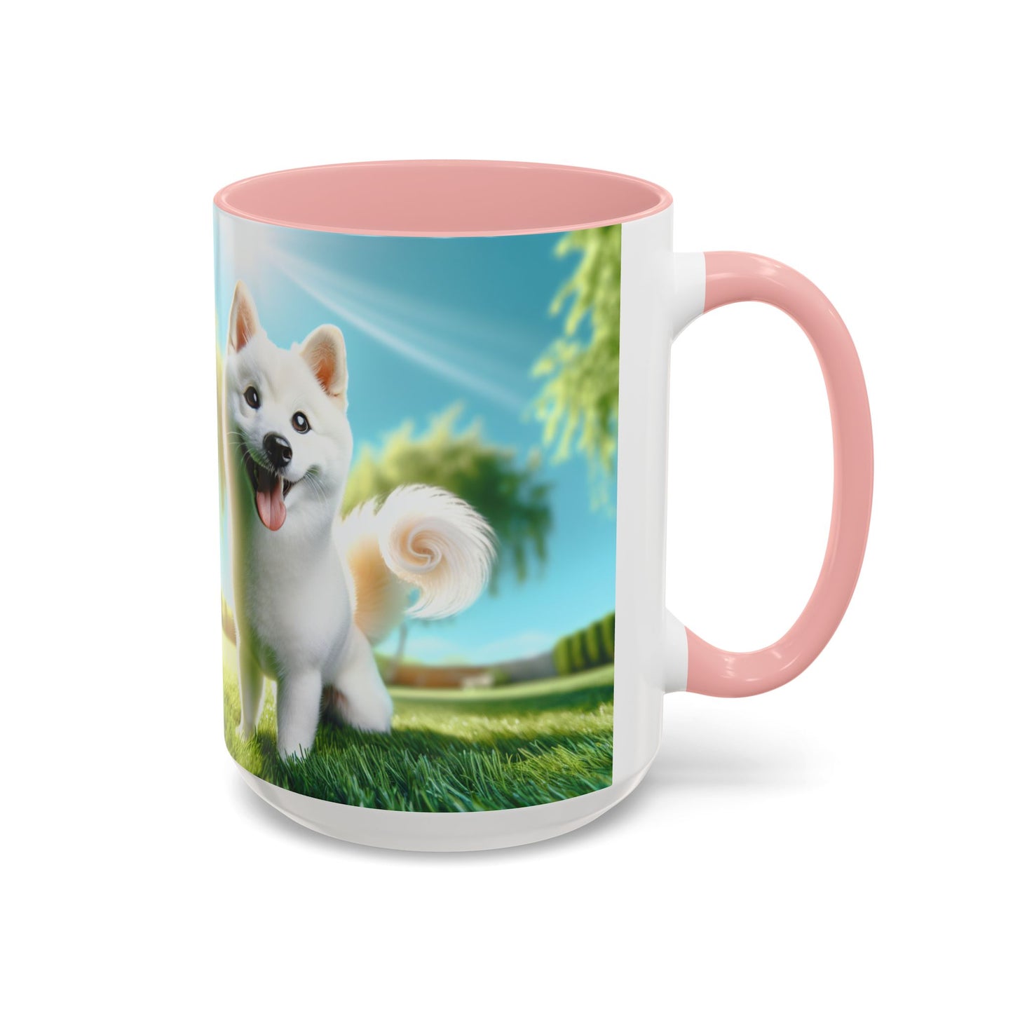 Mug Kishu Ken Accent Coffee - Cadeau idéal pour les amoureux des chiens