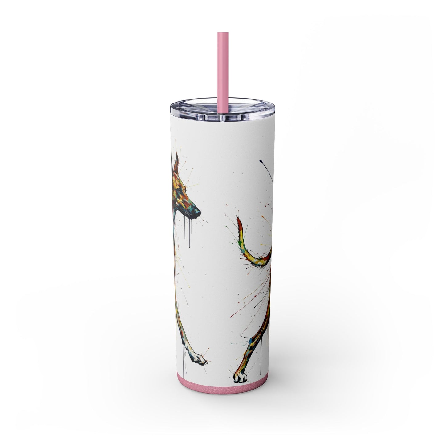 Azawakh Tumbler with Straw, 20oz