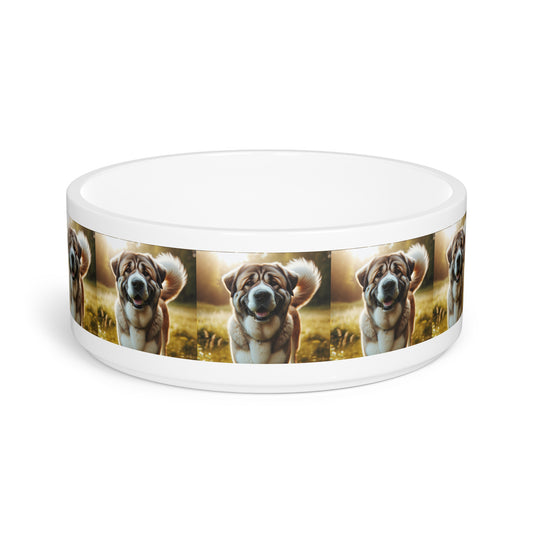 Central Asian Shepherd Dog Pet Bowl