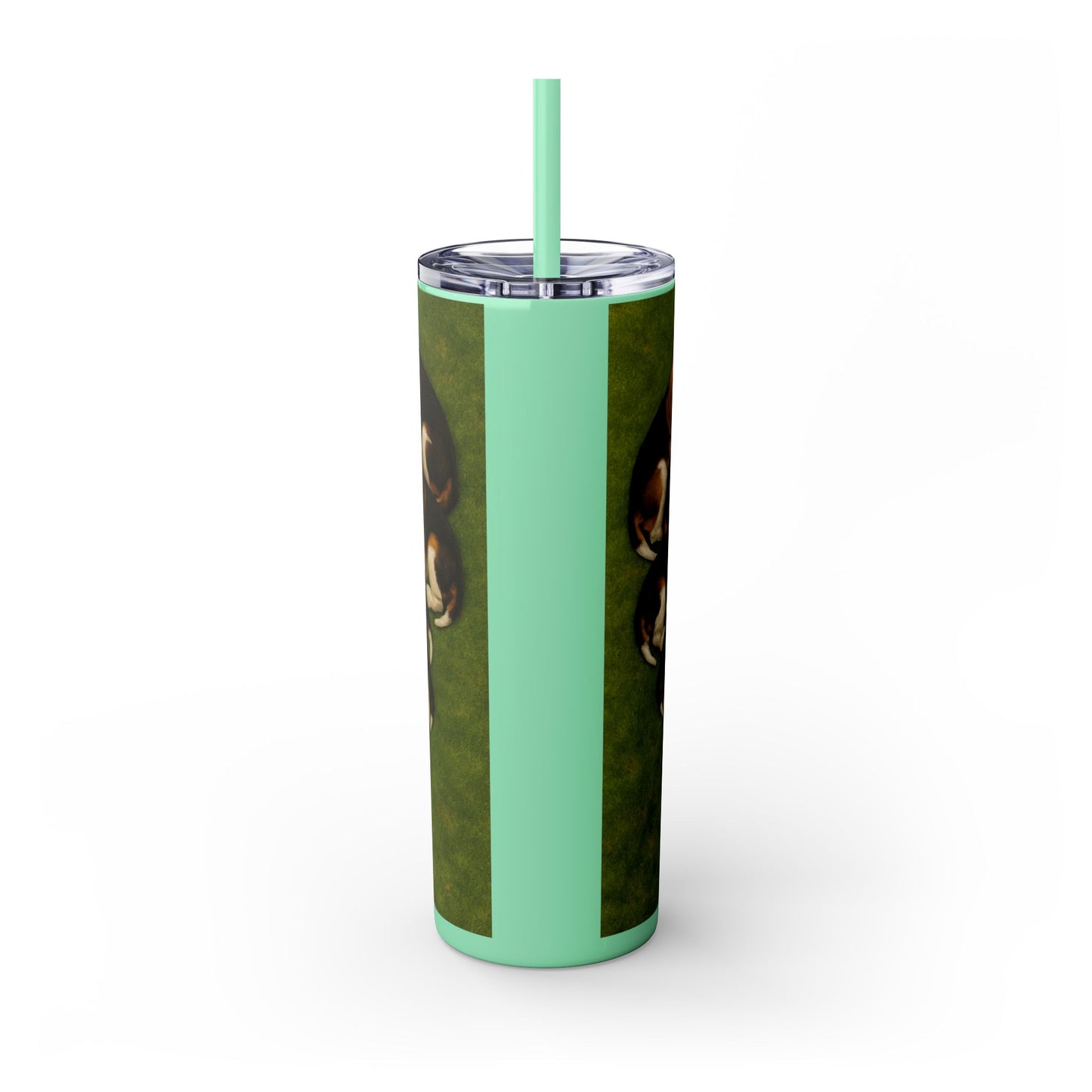 Beagle puppies Tumbler with Straw, 20oz