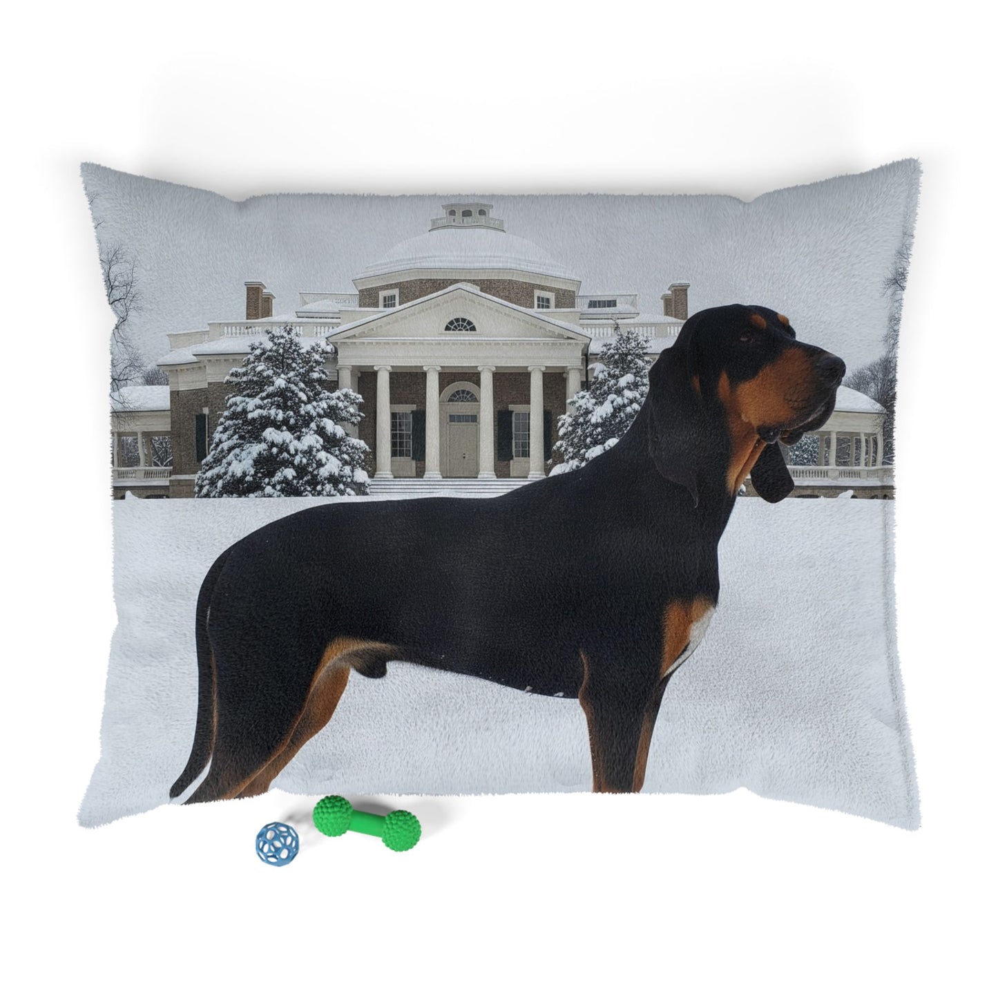 Black and Tan Hound Pet Bed