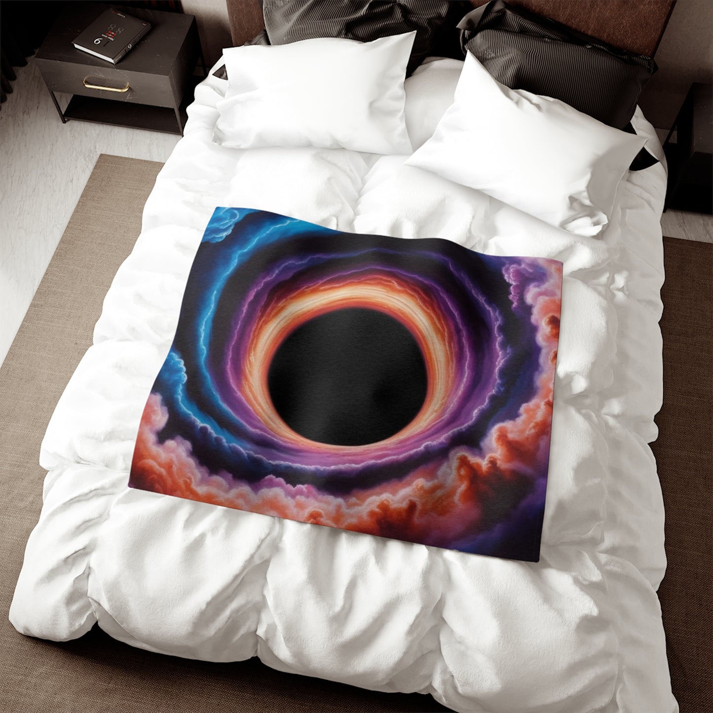 Optical Illusion Sweatshirt Blanket